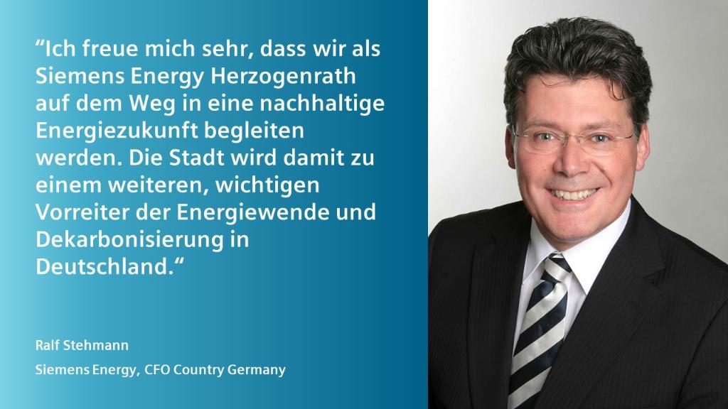 SiemensDE's tweet photo. Aufbruch ins Jahr 2030! @Siemens_Energy und die GREEN Solar Herzogenrath GmbH begleiten die Stadt #Herzogenrath auf ihrem Weg in eine nachhaltige #Energiezukunft! 
▶️ https://t.co/PZDhTzlKrW ◀️ 

#Dekarbonisierung #Energiewende #Wasserstoff #Sektorkopplung #WeEnergizeSociety https://t.co/nZnwmhZdOm