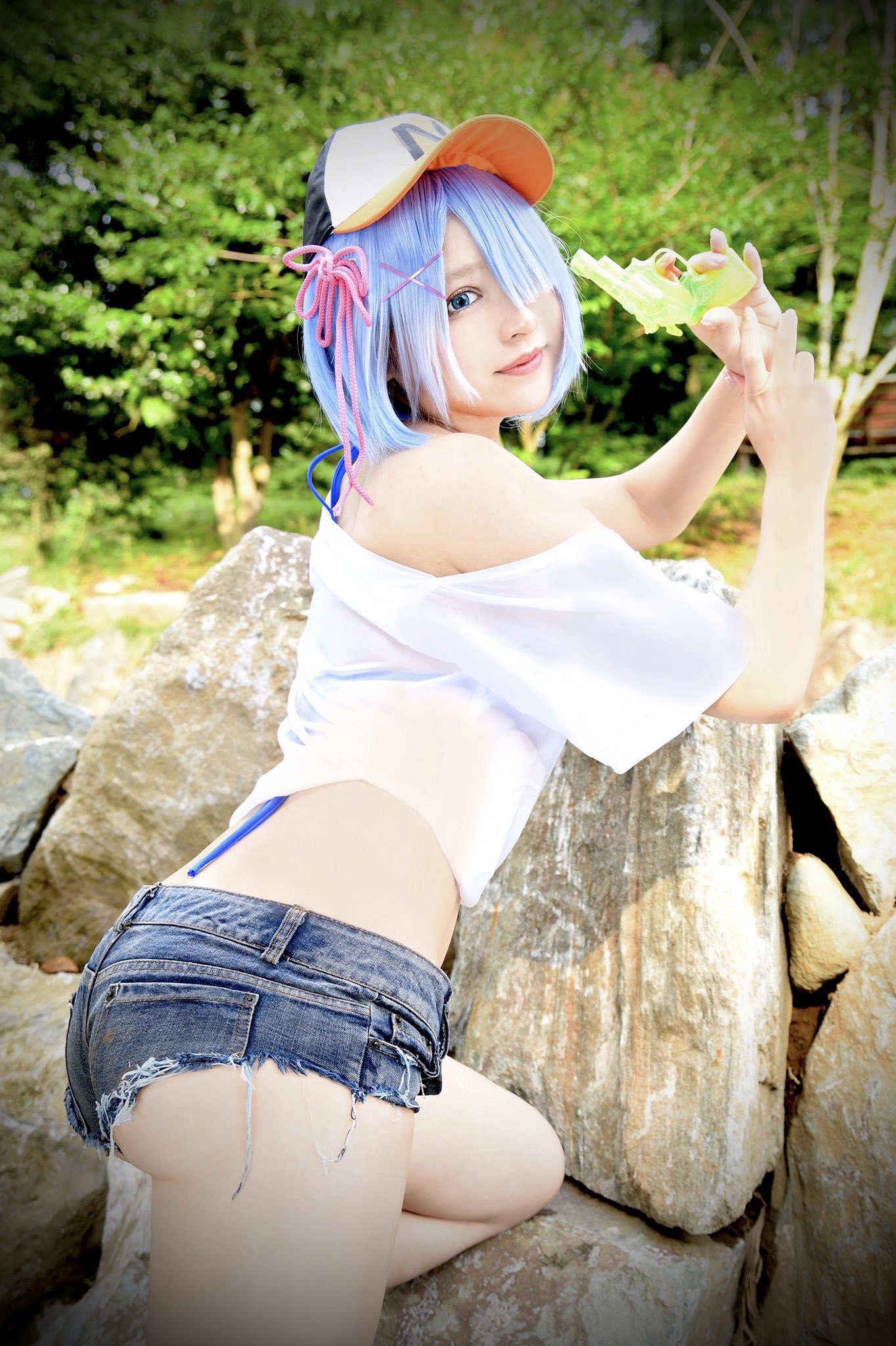 画像,スバルくん水鉄砲で勝負ですよ！負けちゃいました〜… https://t.co/mBxiXFyQjZ。