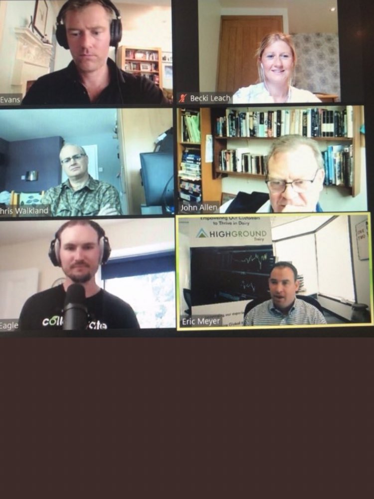 🇺🇸 USA #TeamDairy have seen record lows &amp; highs in milk output &amp; price in the last 3 months 

💵 Farmer aid packages of $1 billion+ likely to have huge long term implications 

🔈 Eric Meyer <a href="/HighGroundDairy/">HighGround Dairy</a> John Allen &amp; <a href="/chriswalkland/">Chris Walkland</a> discuss

kite-consulting.simplecast.com/episodes/episo…