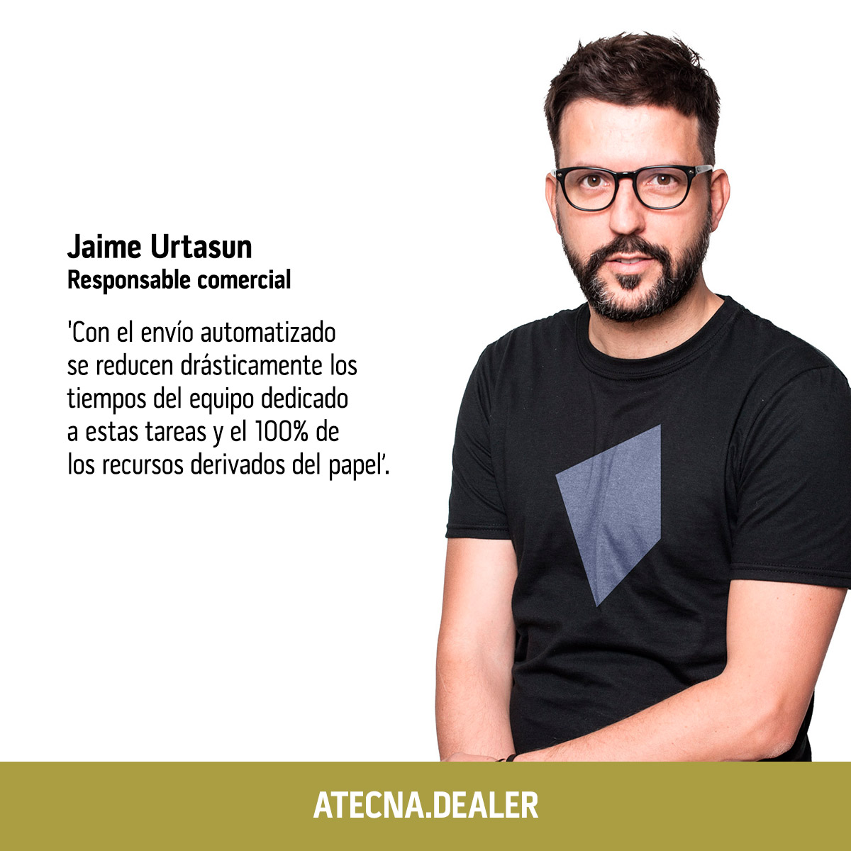 atecna's tweet photo. ATECNA I Con motivo de la presentación de la web de nuestra tecnología dedicada al #envío #automatizado, ATECNA DEALER, hablamos con @jaimeurtasun , responsable comercial de #Atecna sobre esta #tecnología. Encuentra aquí la entrevista:
https://t.co/57HVGofad9 #digitalización https://t.co/zPYjijSkY6