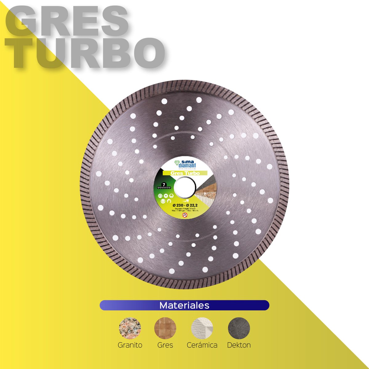 Nuevo disco Gres Turbo de la gama SIMA DIAMANT.

✅ Corte fino en materiales de alta dureza.
✅ Alta resistencia.

Contacta con nosotros:

📞 +34 958 490 410
📩 info@simasa.com
📍 C/ Albuñol, Parcela 250 Pol.Ind. Juncaril 18220 Albolote (Granada)

#SIMA #Maquinaria #Granada