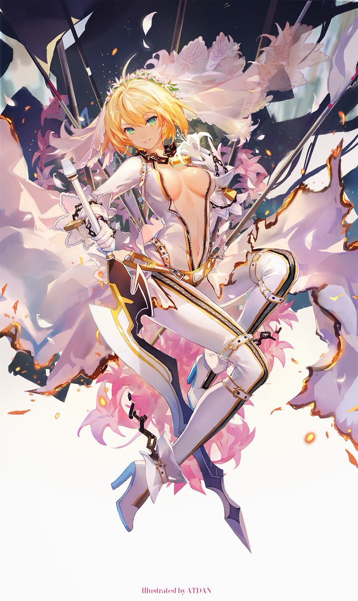 NeroLewd's tweet photo. 《"I overshine the brilliance
                                 of the morning!"》
♡
   ♡
♡        #FGO
   ♡       #FGO5周年
♡            #NSFW
   ♡           #LewdRP
♡                #OpenRP
   ♡
♡
《"People i see as radiant stars alongside my radiance are tagged~"》 https://t.co/iRoZPKFkC7