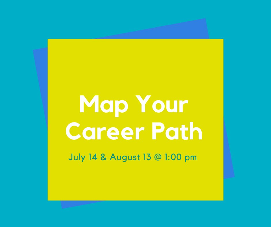 Are you an incoming first-year student who is still exploring your options? Join us for Map Your Career Path on July 14 at 1 pm and learn more about the career exploration process and the versatility of degrees! Register here: crm.stuaff.mun.ca/eventspublic.h… 
<a href="/MemorialFutureU/">Future Students, Memorial University</a> <a href="/MUNCareer/">Career Development (Student Life)</a>