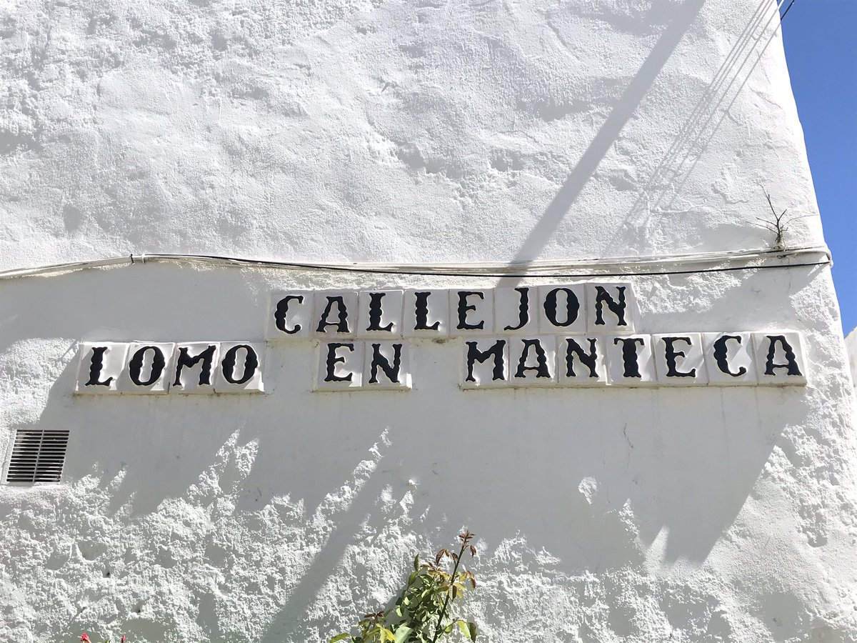 solterococina's tweet image. En Vejer saben dedicarle calles a las cosas importantes de la vida