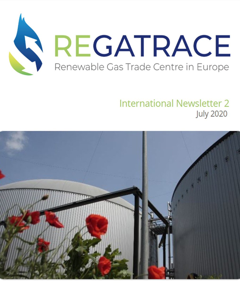 ISINNOVA's tweet photo. The #REGATRACE project has released its second #newsletter. Get the latest news from the #biomethane world, learn about the project’s progress, and read about developments in national #biomethane markets! Learn more: https://t.co/kABXarLzWd https://t.co/oS7kB5ltks