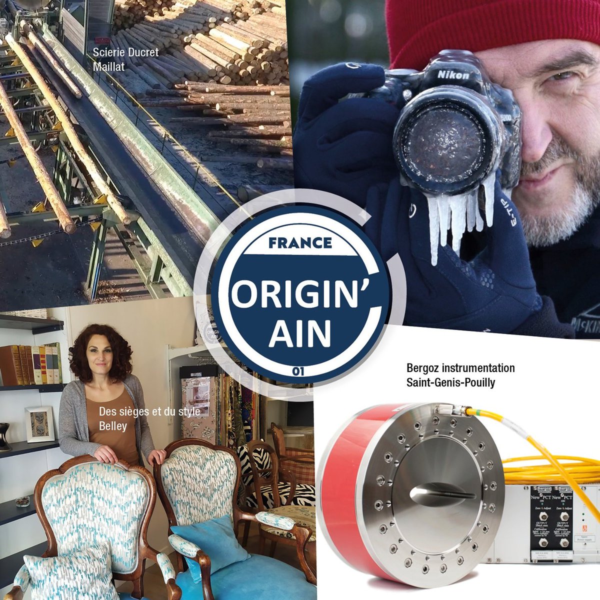[Origin’Ain] Toutes ces entreprises fabriquent dans l'#Ain ou offrent des services de qualité. Découvrez ces savoir-faire aindinois ! Le réseau Origin'Ain regroupe + de 210 adhérents ! originain.fr #originain