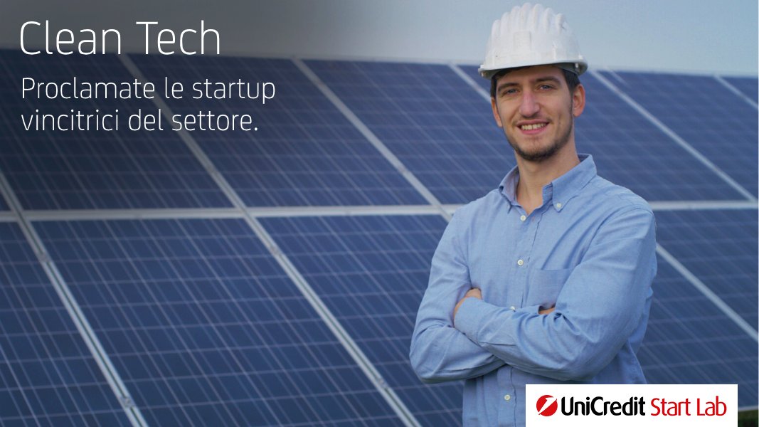 UniCredit_IT's tweet photo. #UniCredit4Innovation: Serranova, Smart Mold, @GES_greenenergy e @ReiwaEngine sono le #startup vincitrici della call 2020 di #UniCreditStartLab per il settore #CleanTech. Complimenti a loro! https://t.co/CrgzDCR0si https://t.co/XSZ7sWTJhE