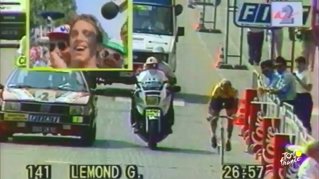 Happy birthday Greg Lemond! The most famous 8 second in cycling history: 