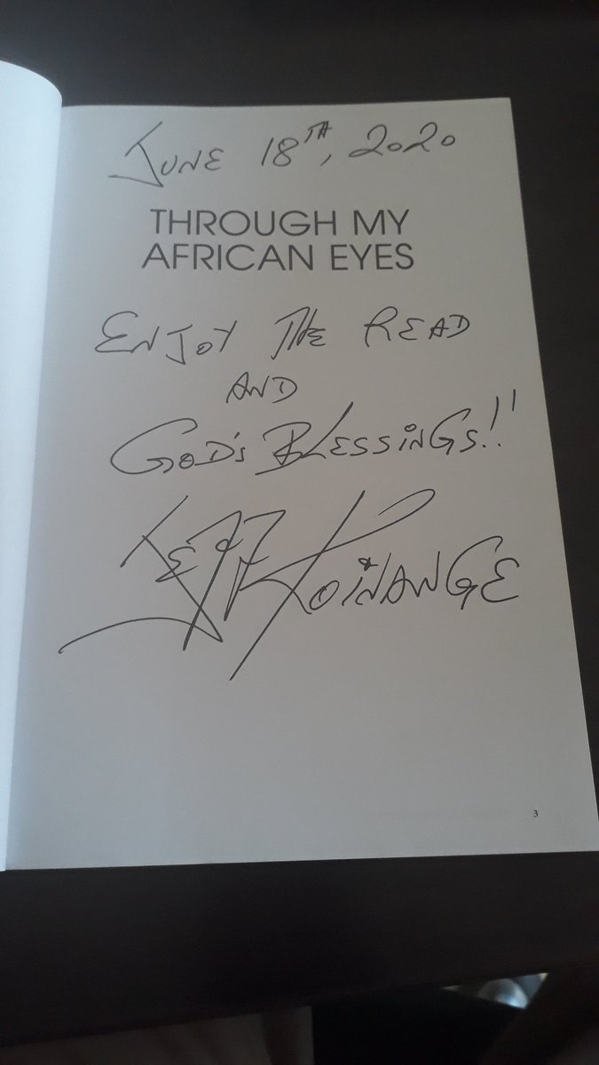 muhiu's tweet photo. #weekendreads Trevor Noah's #BornACrime" and an autographed #ThroughMyAfricanEyes by Jeff Koinange. Thanks Burton @PrestigeNBI. https://t.co/aLszWfGbcv