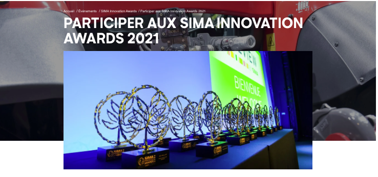 TechElevage's tweet photo. 💡 #ConnaissezVous les #SimaInnovationAwards ?
Ce concours international, qui aura lieu en Février 2021 à Villepinte, récompense les #innovations dans le secteur des agroéquipements.
👉 Inscription : jusqu’au 25/09
👉 En savoir + : https://t.co/IV50KfOjoS https://t.co/setskR7fSx