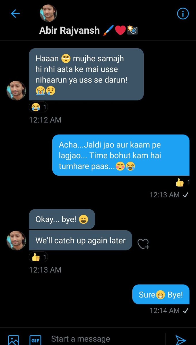 sweet_nish01's tweet photo. @Harshizzz19 @rhea_shrm 💥Screenshots of Abir and Kanak's Chat💥
(3/8)
#RheaSharma
#RheaAsMishti #YehRishteyHainPyaarKe
#RheaAsKanak #TSMSP
#RheaAsGauri #KHDDDK https://t.co/1M9MfU6Mwr