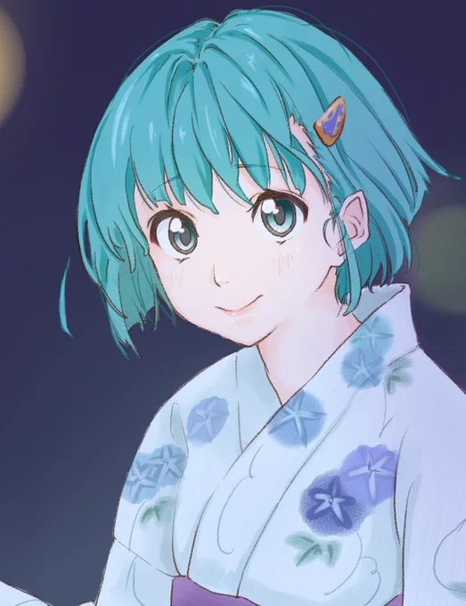 もう7月ですね!夏ですね!夏のほとりちゃんかきました!#勝手にかいてみた 