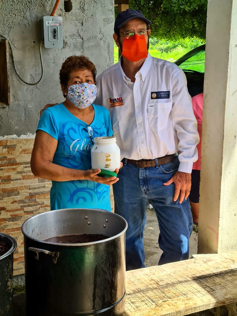 #AyudaQueLlega ⁦@OrgSoriana⁩ entrega e raciones alimenticias en base de frijol en el Sur de Tamaulipas