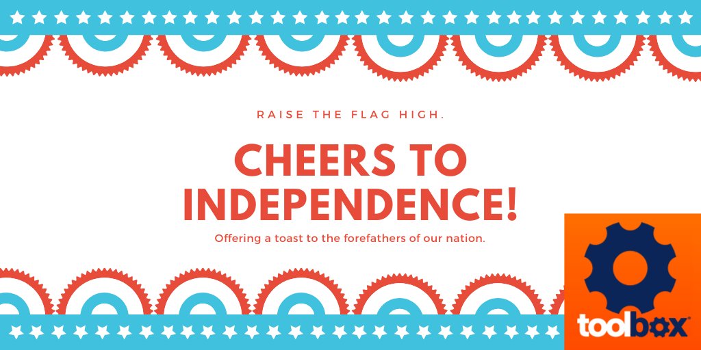 ToolBoxPayment's tweet image. Cheers to a safe 4th of July weekend from your friends at #toolboxpayment!