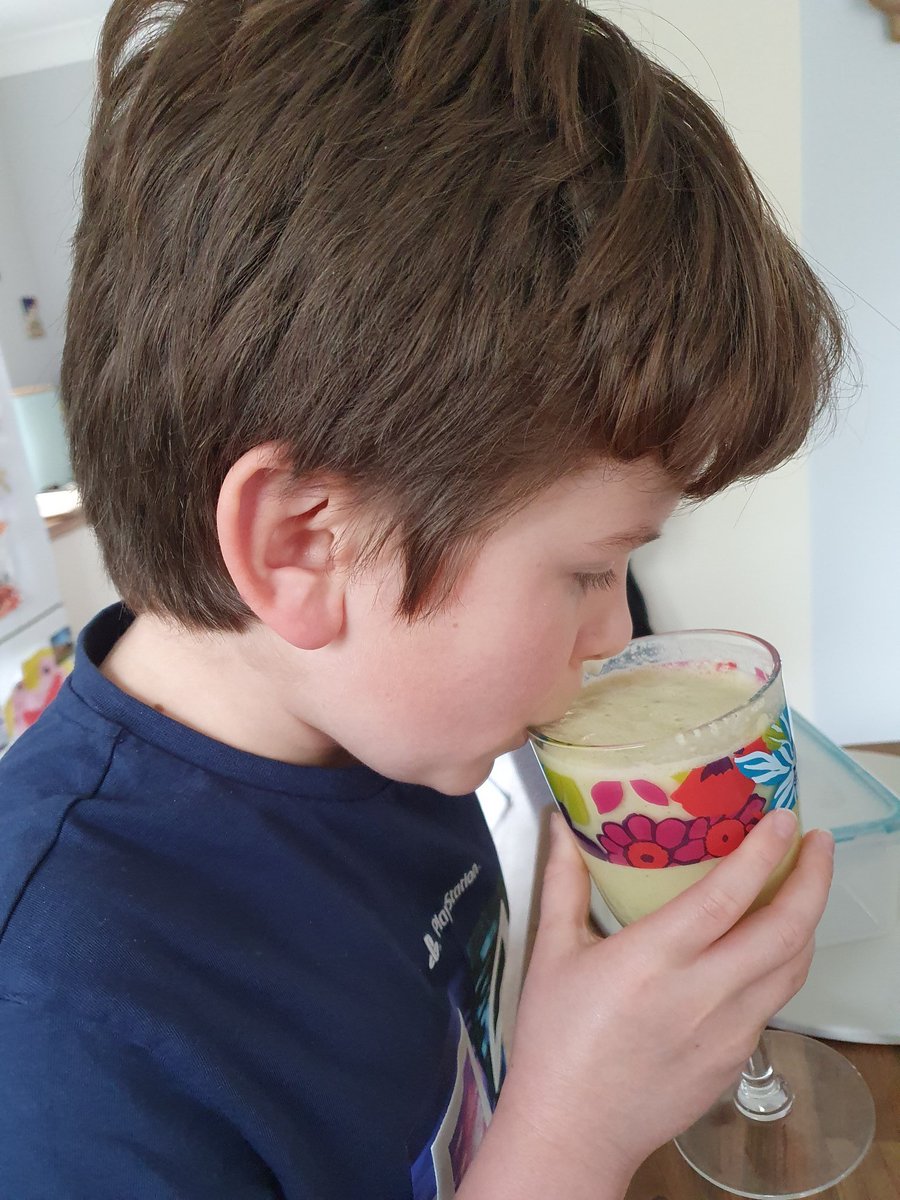 Cathmags_76's tweet photo. @BGrovePrimary Emily decided to try making her smoothie creation (she wasn't overly impressed with the taste) 🥴
#BGP3 https://t.co/SOUC8mAvn4