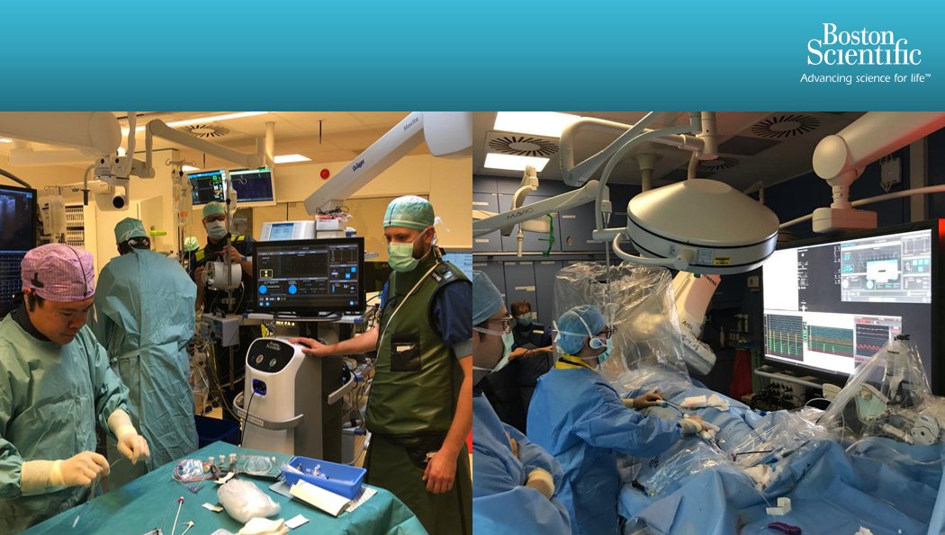 BSC_EU_Heart's tweet photo. An exciting end to the week with Dr Yap, Dr Bhagwandien  &amp; Prof. Dr. Med Wakili, Universitätsklinikum Essen completing the 1st EMEA cases with the POLARx System, designed for an improved experience in the ablation procedure #RedesignedCryoablation #AFib #EPeeps @erasmusuni @wdhze https://t.co/6UC1OtaLGt