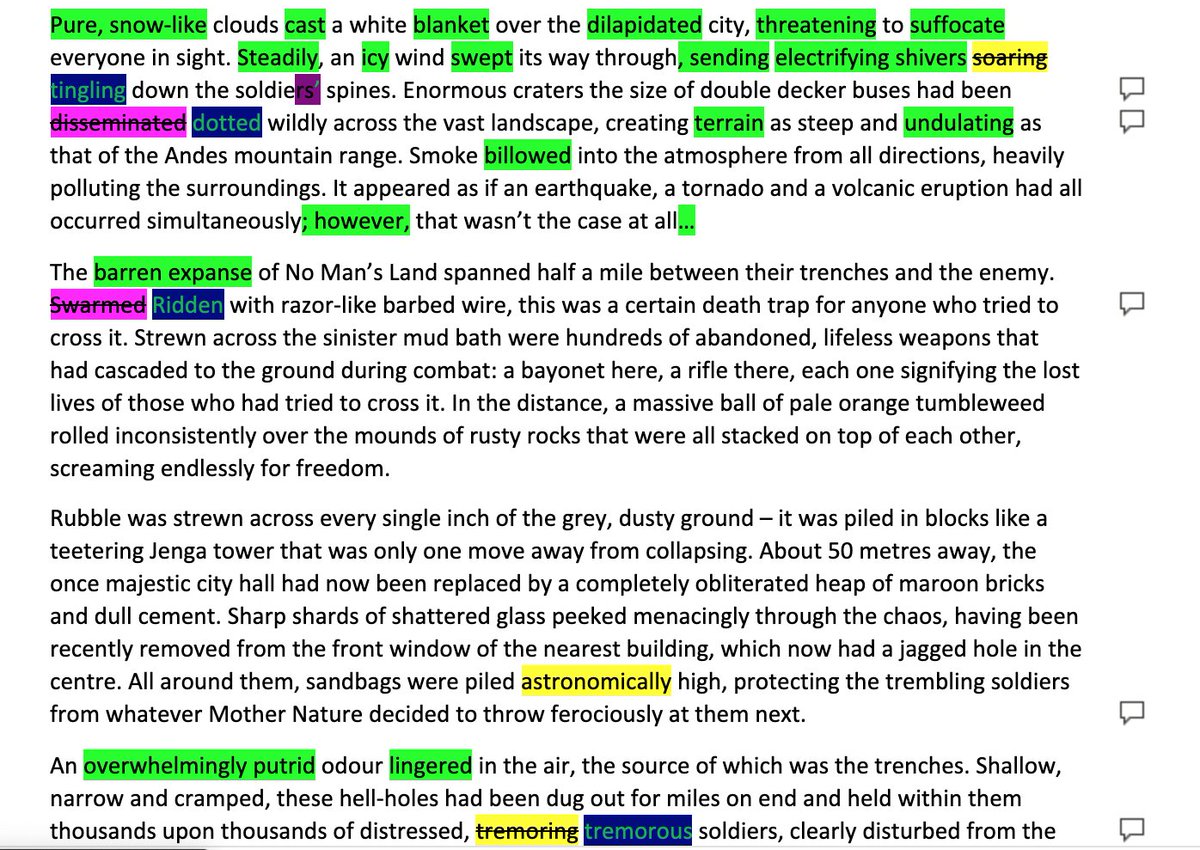 CrawshawEnglish's tweet photo. Wonderful descriptive writing here from Y10 as they continue to work their way through the English priority tasks. Well done to Seth M, Tallulah H, Aimee D, Emily K,  Aidan H, Emma L, Sky T, Abbie P, Freya C, Edward R, Scarlett C, Hajrah Y and Elizabeth G this week! https://t.co/p0FmH2QJ1P