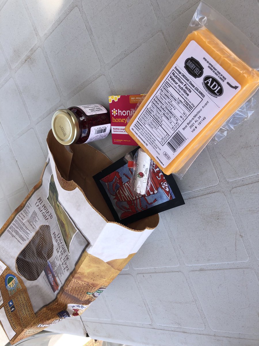 BrianHigginsCBC's tweet image. There’s more than just potato chips in those bags! #PEI
