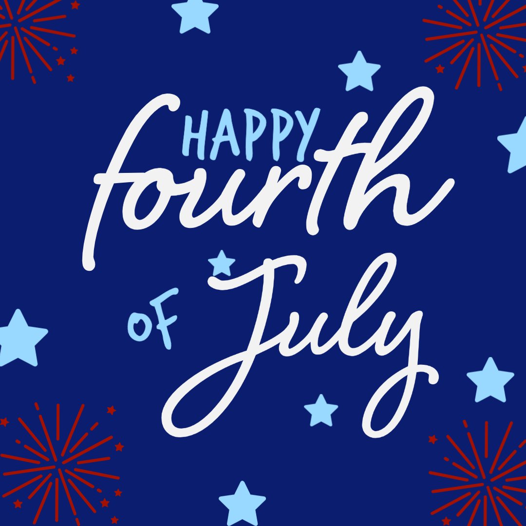 Stromquist will be closing at 3 PM today. We hope everyone has a fun and safe July 4th! Have a great weekend!