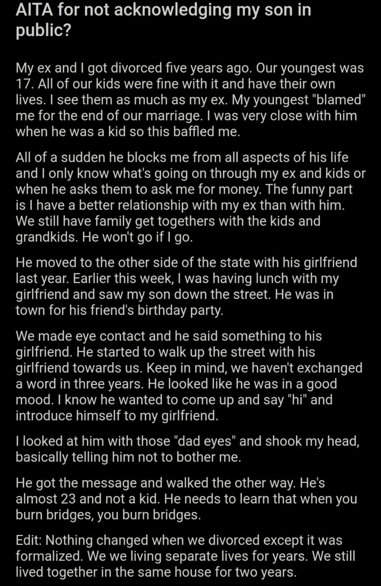 Am I the Asshole? tweet media