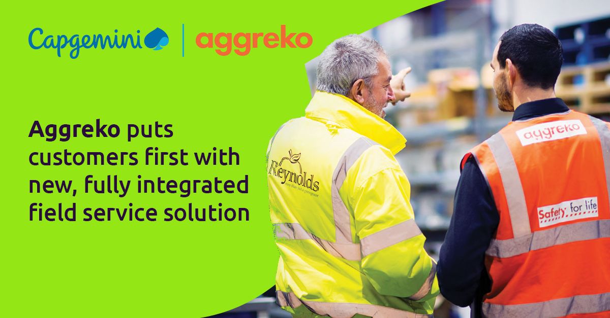 DanRJames's tweet photo. As part of its support for Aggreko, Capgemini deployed a global version of the Salesforce Field Service Lightning solution, improving customer satisfaction and increasing efficiency 🌩 

Read the case study through the link below:
#Capgemini #Salesforce

https://t.co/78TbMz4C9E https://t.co/9Zv0BJTt0T