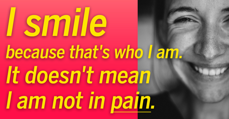 MyEpilepsyTeam's tweet photo. Physical OR emotional pain doesn't just go away, sometimes we are just better at hiding it. 
Join #MyEpilepsyTeam discussing this topic: https://t.co/rneRR4Qorh https://t.co/6XfNRkiqEa