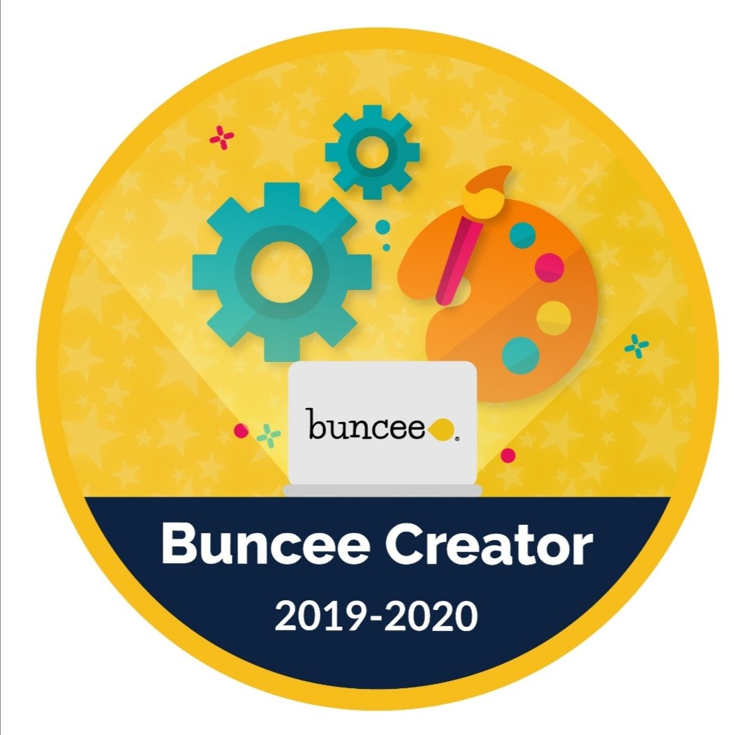 MissHedges_'s tweet image. I&apos;m so happy to be a #BunceeAmbassador! I have loved using @Buncee during remote learning to help make my resources more visually appealing. I am looking forward to learning from the community and continuing to use #Buncee with my class. 

Thanks Eda for your help! 

#BunceeChat