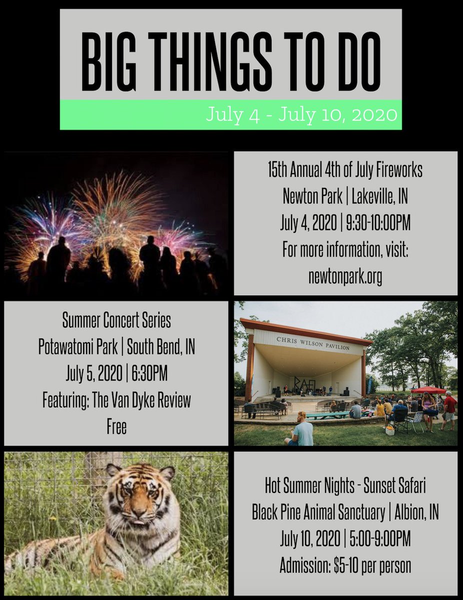This coming week, there are tons of exciting activities that allow social distancing in the area. Be sure to check them out with your Little! 

#BBBS #BigThingsToDo #FunActivities