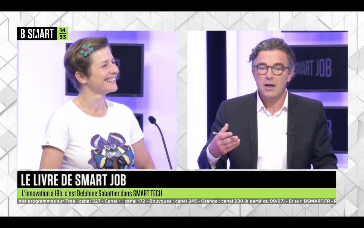 C’était bien sympa cette émission #BSmart, sérieux sans se prendre au sérieux, merci à toute l’équipe