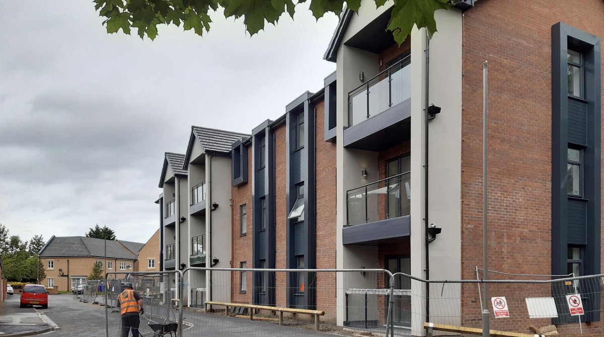 Not long to go now at Beechwood Gardens Aigburth Liverpool, final topping of footpaths today, landscaping next week, then handover <a href="/TheRegendaGroup/">The Regenda Group</a> <a href="/WeAreRedwing/">Redwing</a> <a href="/my_maintenance/">M&Y Maintenance and Construction</a>