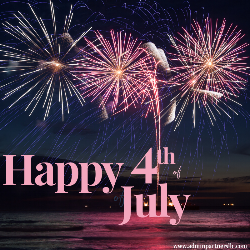 AdminPartners's tweet photo. The team here at ADMIN Partners wishes you a Happy 4th of July! In observance of the holiday, our office will be closed on Friday, July 3rd. We will be back in the office on Monday, July 6th. Have a wonderful weekend everyone!
#July4th #Holiday #ADMINPartners #TPA https://t.co/5Rj2WfcxkR