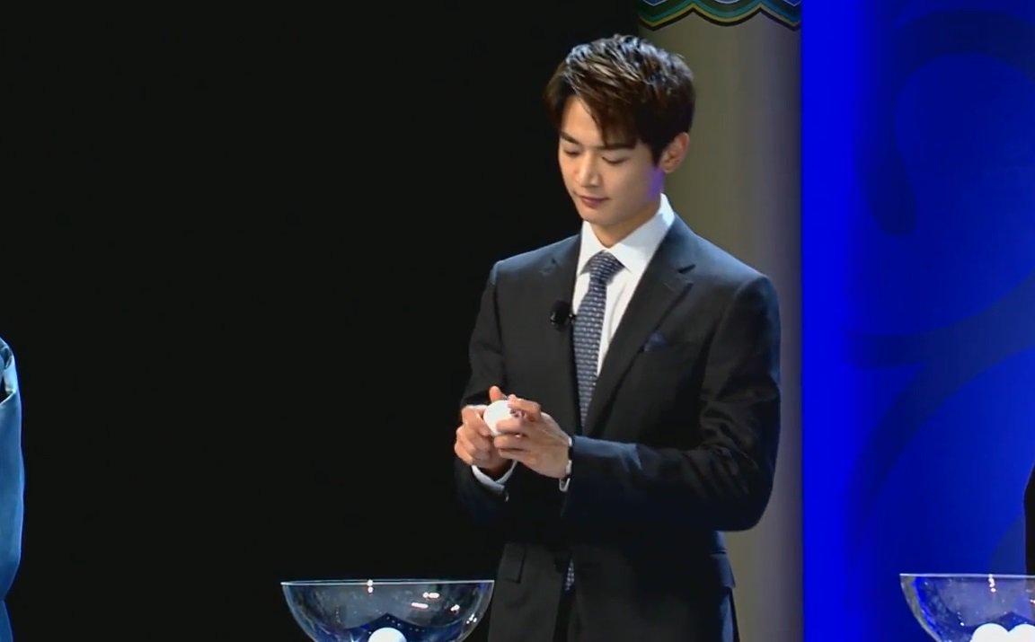 Minho is the only idol invited to Fifa U-20 worldcup Draw Ceremony