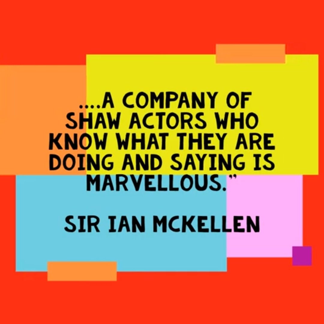 SHAW_2020's tweet photo. We are so lucky to have support from some really super industry professionals. Thank you #DameJudi, @GylesB1 @dearjohnbyrne, @Bonn1eGreer, @IanMcKellen, @pmiller67 @ramblinghobo @joannaforest @SupportBritish @ShawSoc @LondonTheatre1 #TSSAC #SHAW2020 #actors #theatre #TalkingShaw https://t.co/xTomnuwBbj