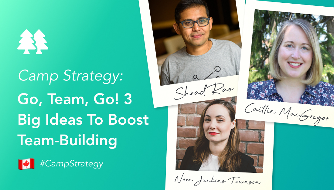 ignitionapp's tweet photo. Teamwork makes the dream work! @Wagepoint @caitmacgregor @NoraJKS will share their thoughts and answer your questions on the constant tug-of-war between leadership, culture and communication.
Wednesday, July 8 from 11am EST
Register ๐https://t.co/jGgIYdv77a
๐จ๐ฆ #CampStrategy https://t.co/3rZVXhxftX