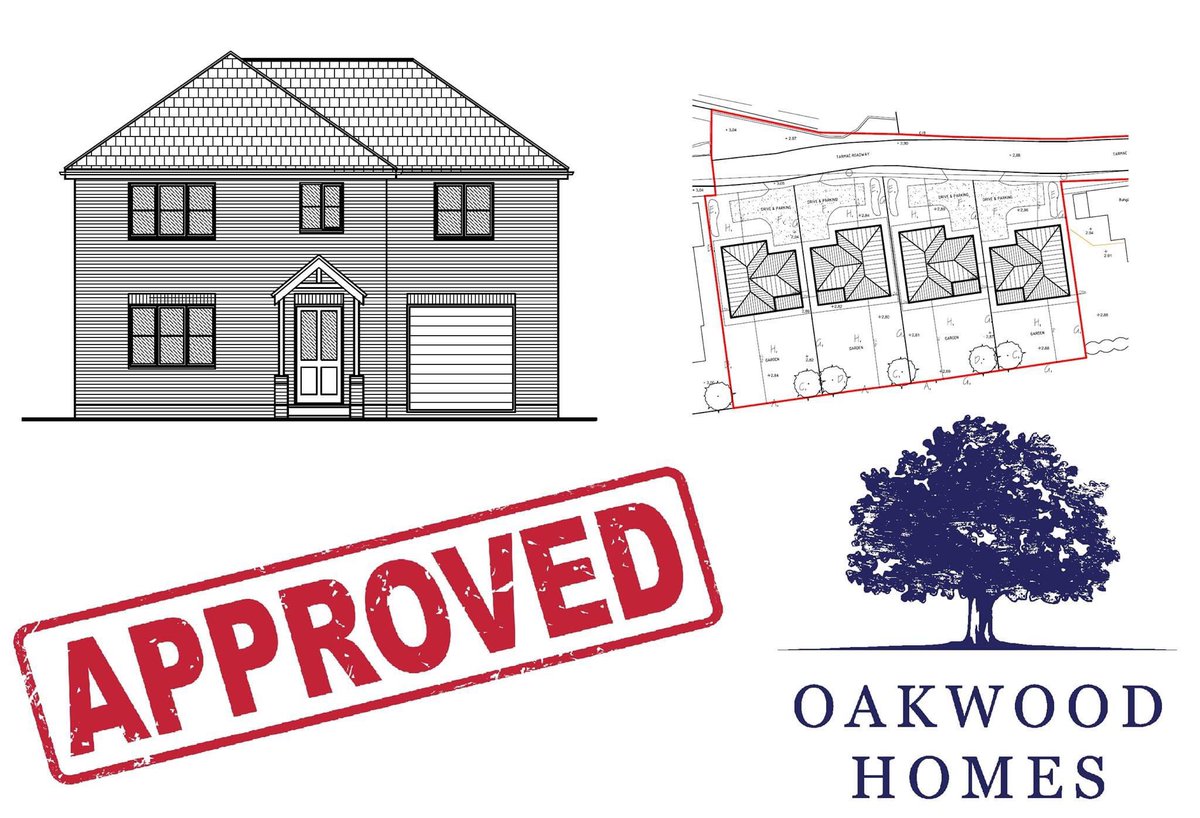 A great way to end the week! Planning approved for our Holbeach exclusive development of 4 x 4 bedroom houses! for more information please get in touch. info@oakwoodhomesltd.co.uk or 01733 558505