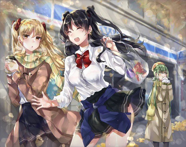 エレシュキガル(Fate) ,イシュタル(Fate) 「バビロニア放送してた頃に描いたイシュエレちゃん出てきた
懐かしい 」|ゲロカス🌕のイラスト