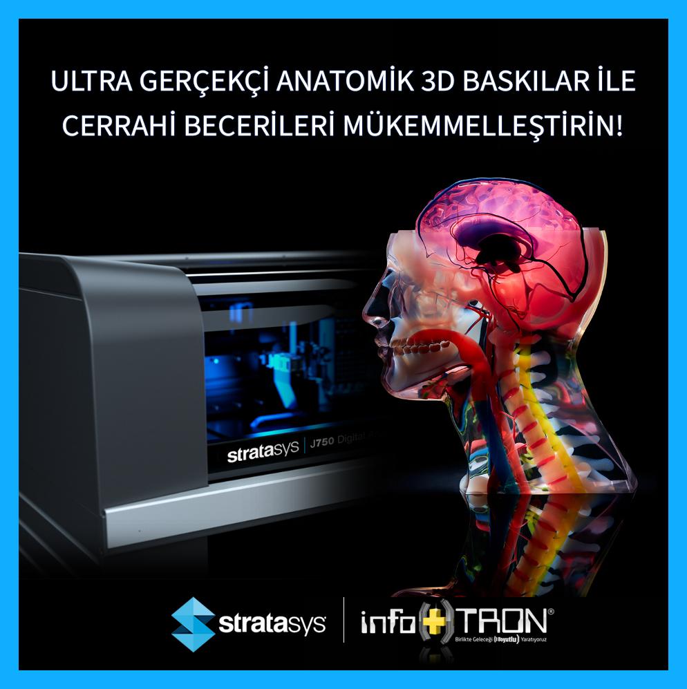 infotron_3dtech's tweet photo. STRATASYS J750 Dijital Anatomi Yazıcı, tıbbi cihaz şirketlerinin ürün yaşam döngüsü boyunca tasarımı optimize etmesine yardımcı oluyor. En gerçekçi anatomiyi oluşturan STRATASYS J750, daha iyi öğrenme ve gelişim için gerekli klinik ortamlarını taklit ediyor.
#j750 #infotron #3d https://t.co/Qzescar1Pf