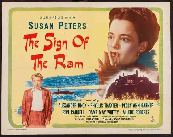 The Sign of the Ram (1948) airs on  @TCM tomorrow July 4th and Sunday July 5th!  http://www.tcm.com/tcmdb/title/27534/The-Sign-of-the-Ram/