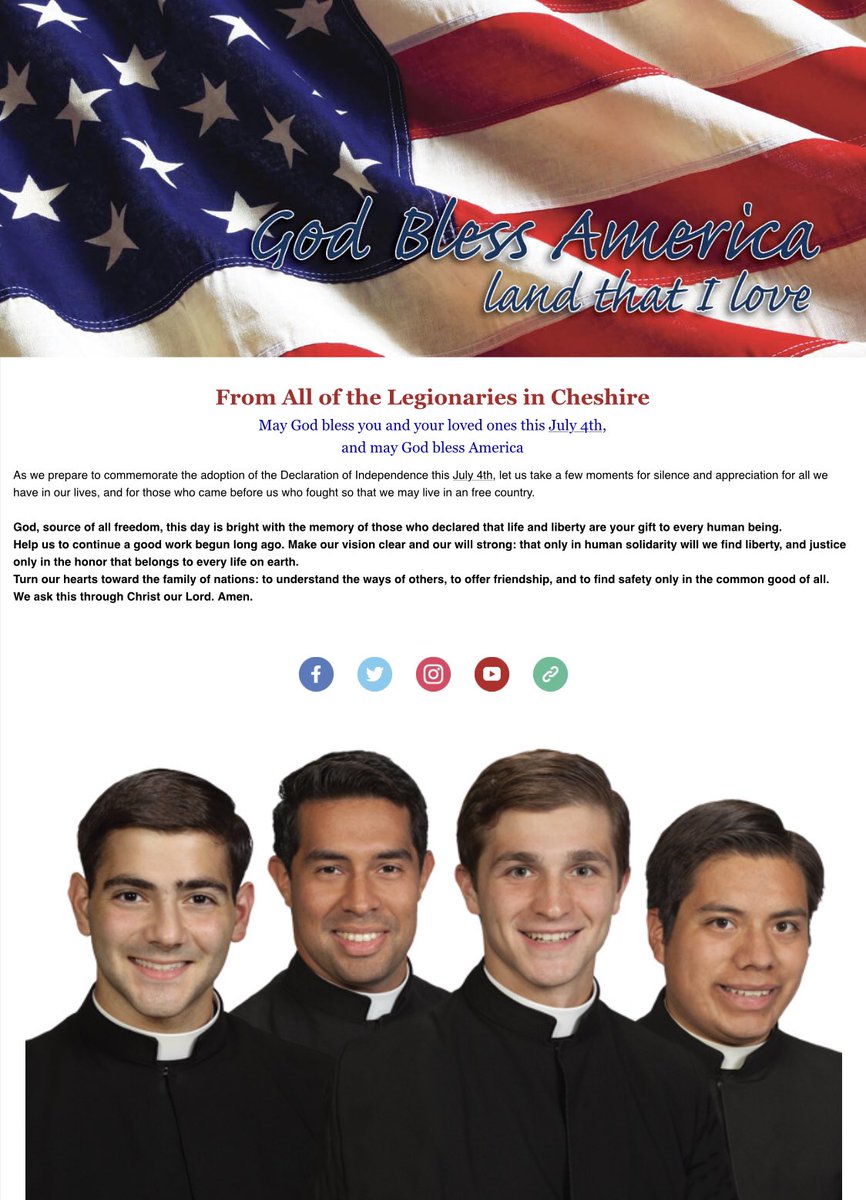 LCMassRequest's tweet image. Repost from LC College..

Our seminarians are praying for you and your families this weekend! God Bless you all! 🇺🇸✝️