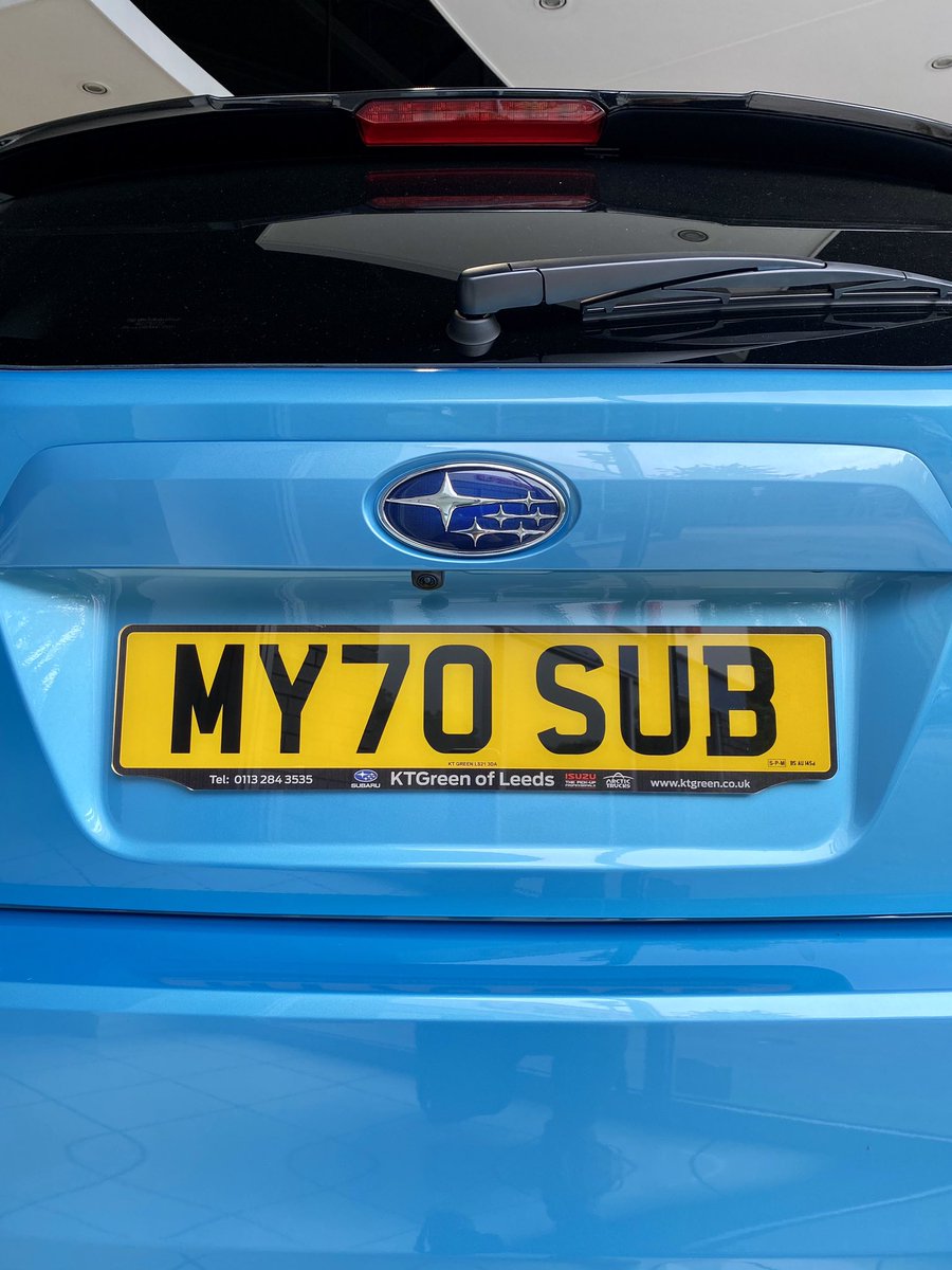 K_T_GREEN's tweet photo. 60 days until the new ‘70 registration plate! 
#ktgreen #subaru #isuzu #70reg https://t.co/B0S8mTSPbn