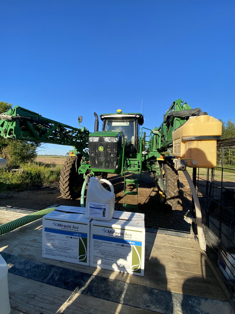 Is anyone as excited as I am to see some Miravis Ace go down? I don’t think so. <a href="/syngentacanada/">Syngenta Canada</a>