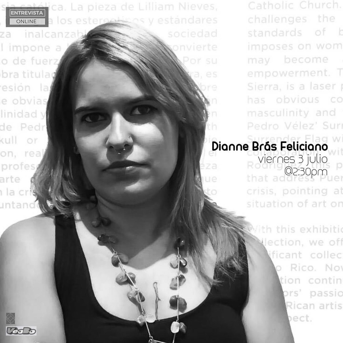 morganlefay86's tweet photo. Hoy a las 2:30pm me entrevistan en VeoBo. Pueden acceder a travรฉs de la pรกgina de @elcuadradogris . #VeoBo #elcuadradogris #curator #collectionsmanager #historian ๐ธ: @PDRVelez en el MADMi. https://t.co/GnB6rZVIkn
