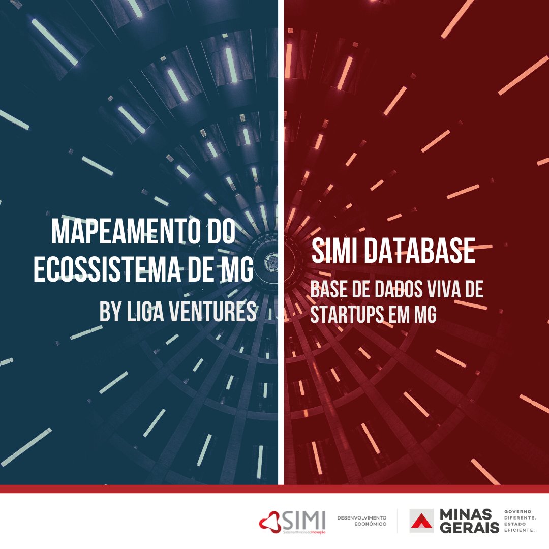 simimg's tweet photo. Acesse o mais novo e inédito mapeamento do Ecossistema de Inovação - Minas Gerais, com mais de 1300 organizações. 🚀
O estudo foi realizado pela Secretaria de Desenvolvimento Econômico, por meio do Simi 🔺, em parceria com a Liga Ventures. Acesse no link: https://t.co/mNC5NnnpZn https://t.co/WBzMzGox2r