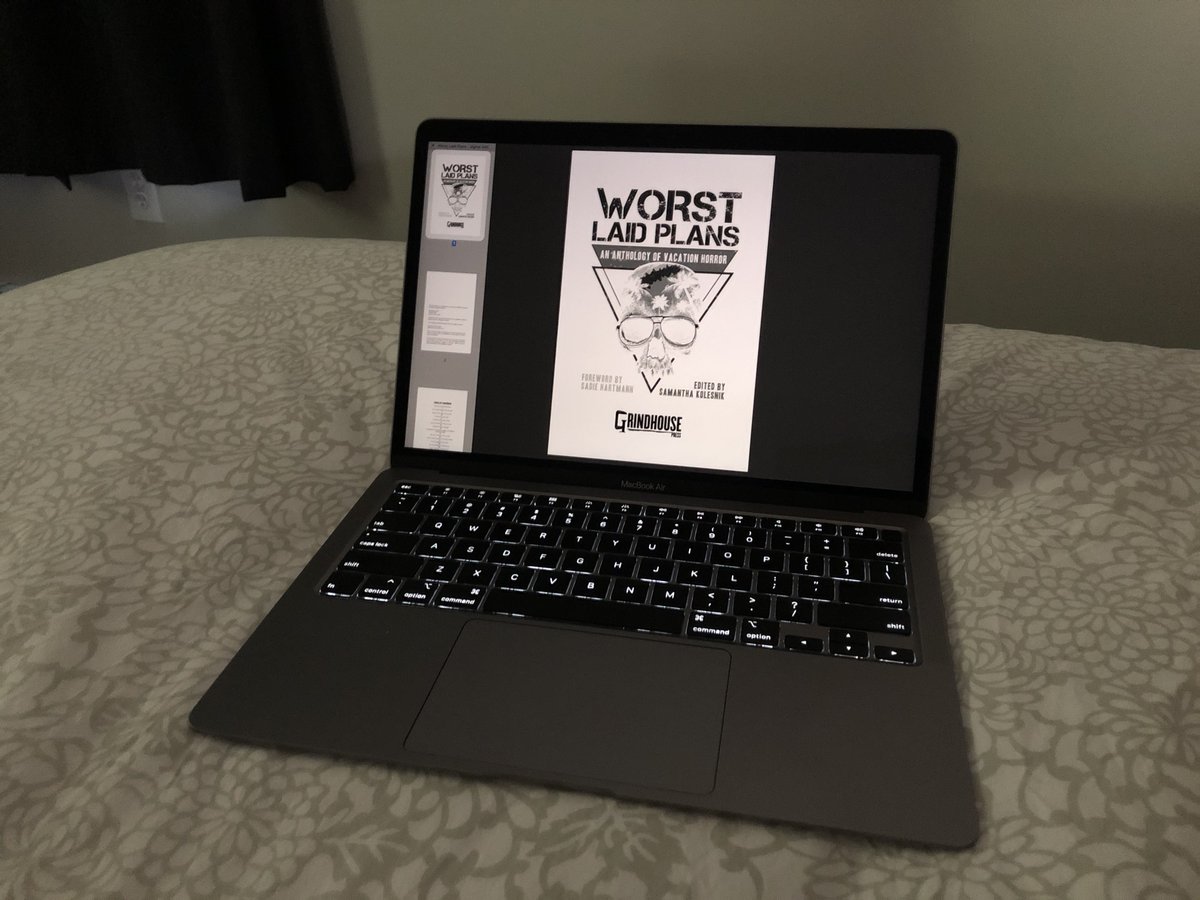 Worst Laid Plans is an amazing collection of tales centering around vacations that all take a bit of an unexpected turn. From the bizarre to absolutely terrifying, this collection had it all! Check out my review here: ericarobynreads.com/book-review-wo… #horroranthology #horrorreads