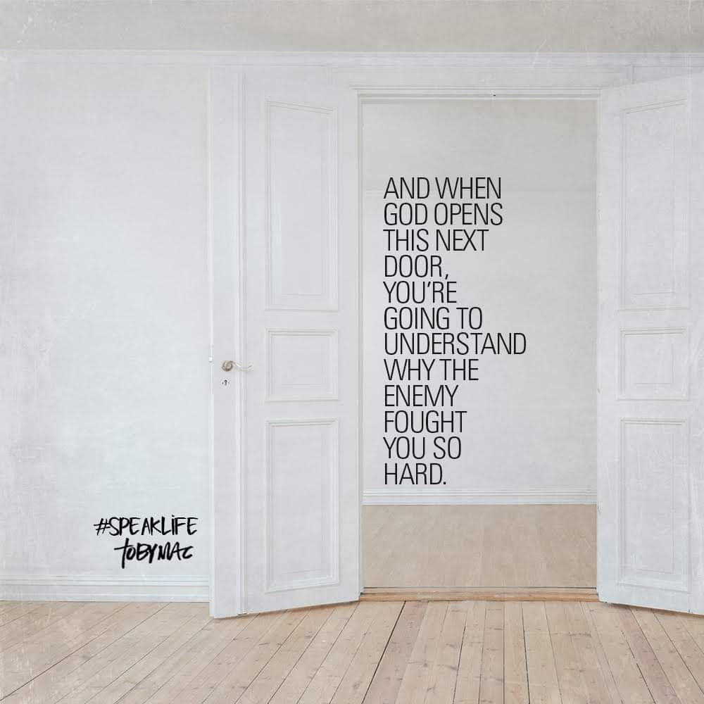 elybutton21's tweet image. #speaklife
#2020
#opendoors
#word