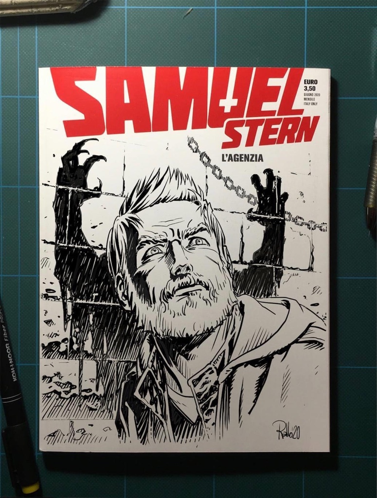 ervitus's tweet photo. Mi sono divertito ad interpretare @_SamuelStern sulla white cover! Spero che piaccia agli amici di @bugscomics 🕷👿👻
#samuelstern #bugscomics #omaggio #whitecover #digitale #comics #fumetti https://t.co/uaQQjNlQey