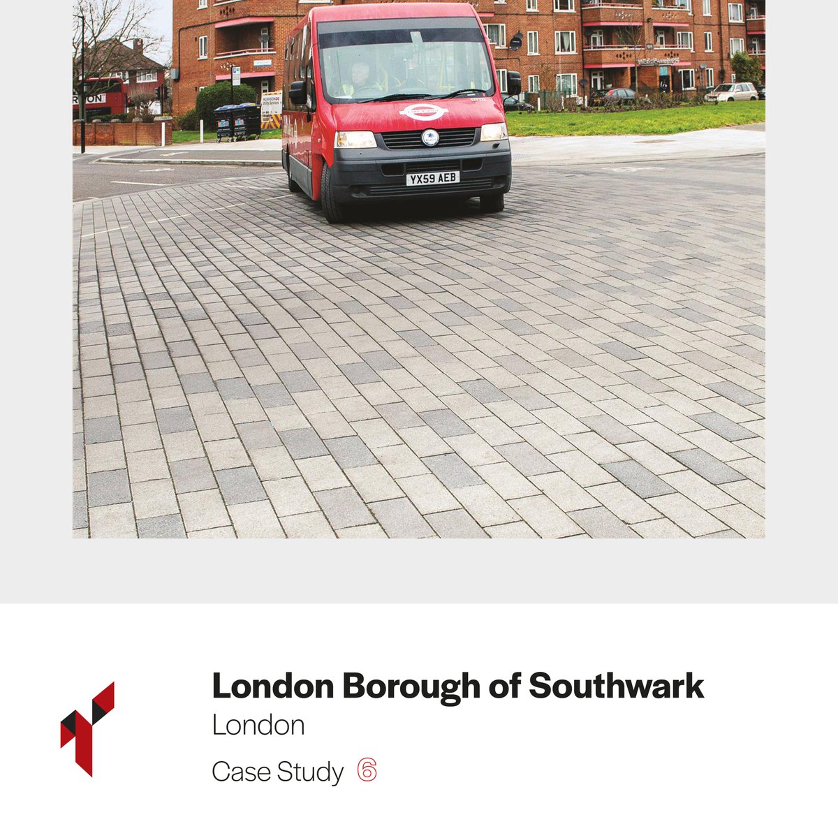Tobermore's tweet photo. #FeatureProjectFriday takes us to London Borough of Southwark 🚌
Clients @lb_southwark required a block paving system that would act as both a traffic-calming measure & sustain HGV traffic.
The Solution; Tobermore City Pave VS5. Case study details - https://t.co/ChT6um5Msk https://t.co/wbjDC677tS