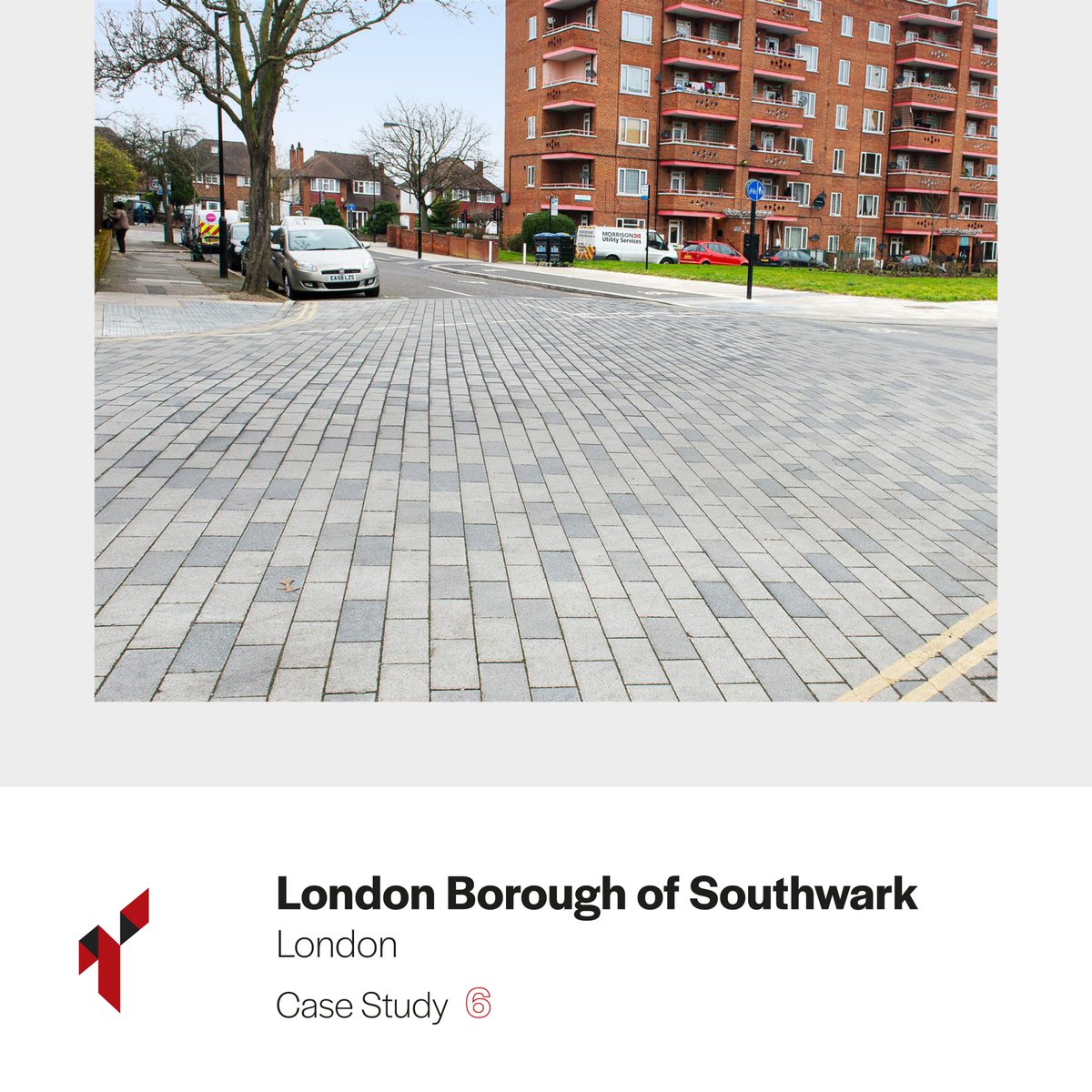 Tobermore's tweet photo. #FeatureProjectFriday takes us to London Borough of Southwark 🚌
Clients @lb_southwark required a block paving system that would act as both a traffic-calming measure & sustain HGV traffic.
The Solution; Tobermore City Pave VS5. Case study details - https://t.co/ChT6um5Msk https://t.co/wbjDC677tS
