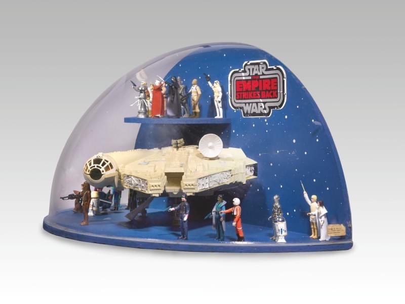 swtvrpodcast's tweet photo. In Ep. 73 we discussed a store display that recently sold in a Sotheby's auction. Described as "THE EMPIRE STRIKES BACK, TOY FIGURES AND MILLENNIUM FALCON TOY SHOP DISPLAY, BRITISH, c. 1980". Hear more on the show! 👇

📺Ep. 73 on Youtube📺
https://t.co/lvNfx8UquJ https://t.co/KOcZvUIagd