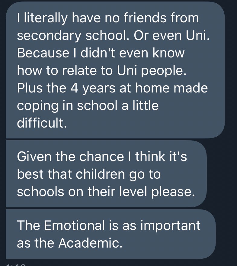 Seeing as it affects long term self esteem, it's important to have these conversations. For children, not adults now, the emotional is just as important to build character.